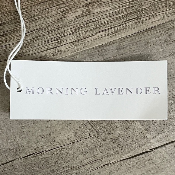 ๐บ Morning Lavender Peach Ivory Fringe Lightweight Scarf Wrap NWT - Picture 5 of 8